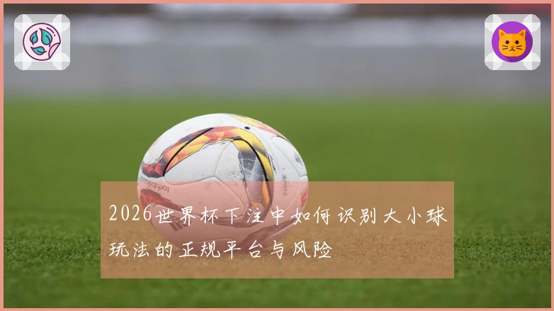 2026世界杯下注中如何识别大小球玩法的正规平台与风险