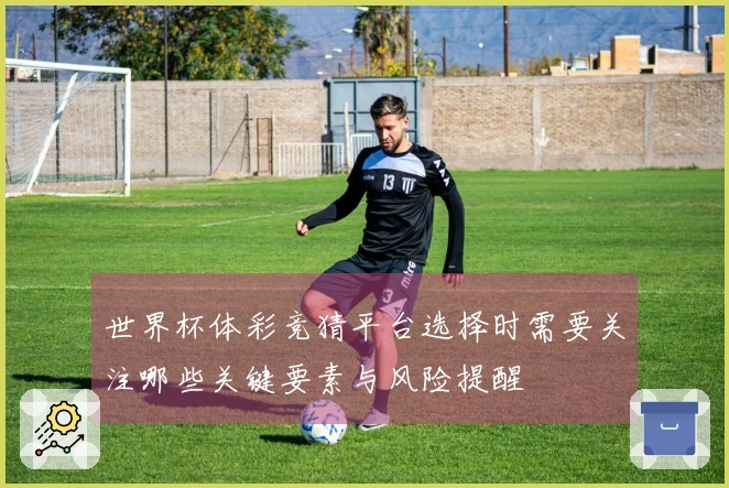 世界杯体彩竞猜平台选择时需要关注哪些关键要素与风险提醒