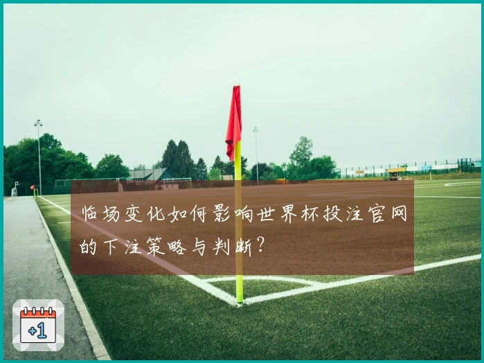 临场变化如何影响世界杯投注官网的下注策略与判断？